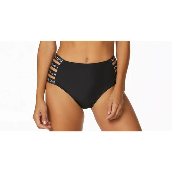 Bebe Sport Logo Triangle Bikini - Picture 5 of 6